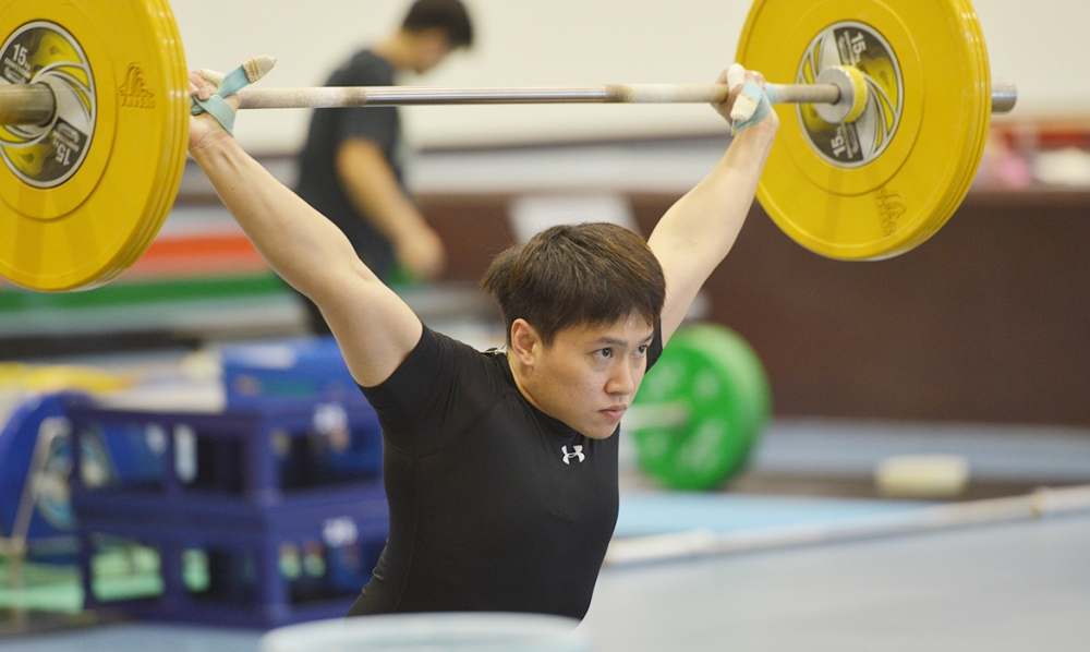 里約奧運台灣女子63公斤級舉重選手林子琦，驗出藥物異常反映，將「暫停性停賽」。圖為資料照。（翻攝自國家運動訓練中心）
