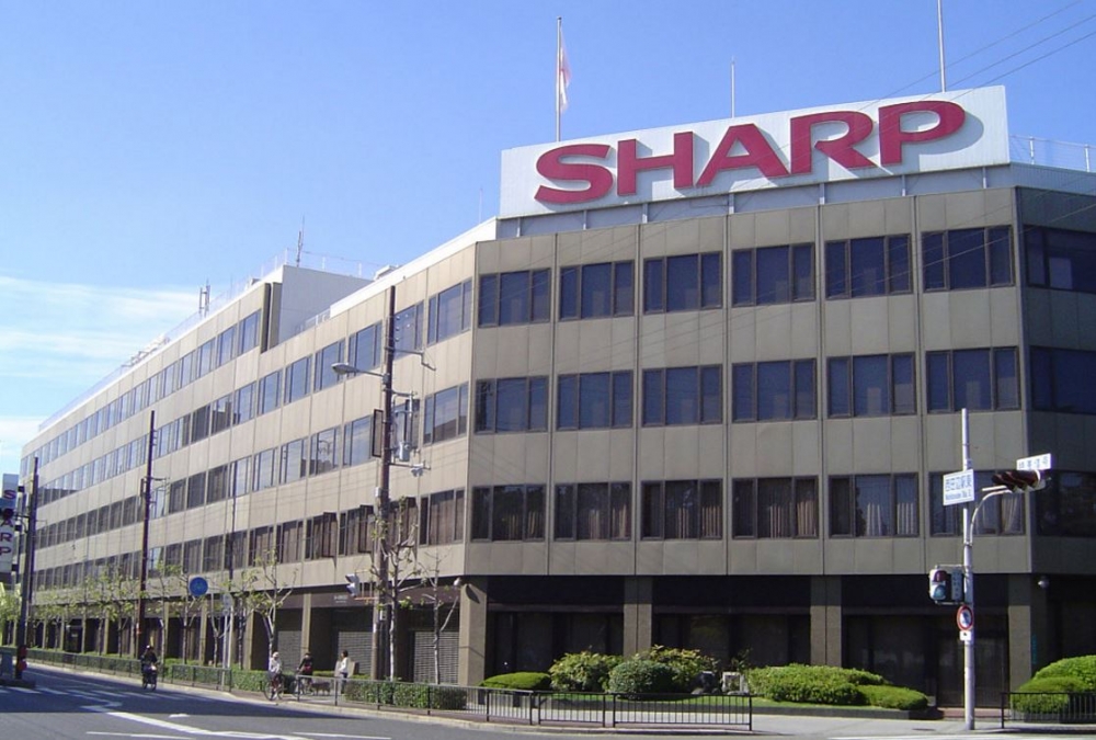 夏普位於大阪市阿倍野區的舊總部大樓。（翻攝自維基百科）