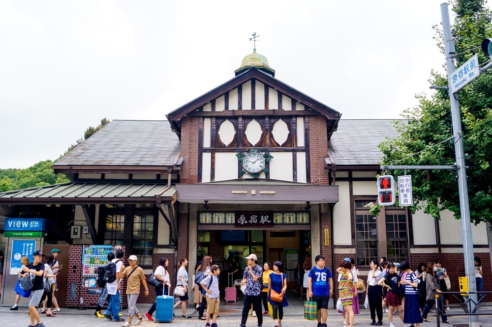 全東京最古老的原宿車站（和菓子攝）
