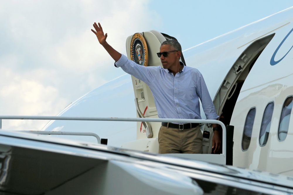 歐巴馬今年第二度訪問亞洲，鞏固美國霸權地位之意圖顯而易見。（湯森路透）