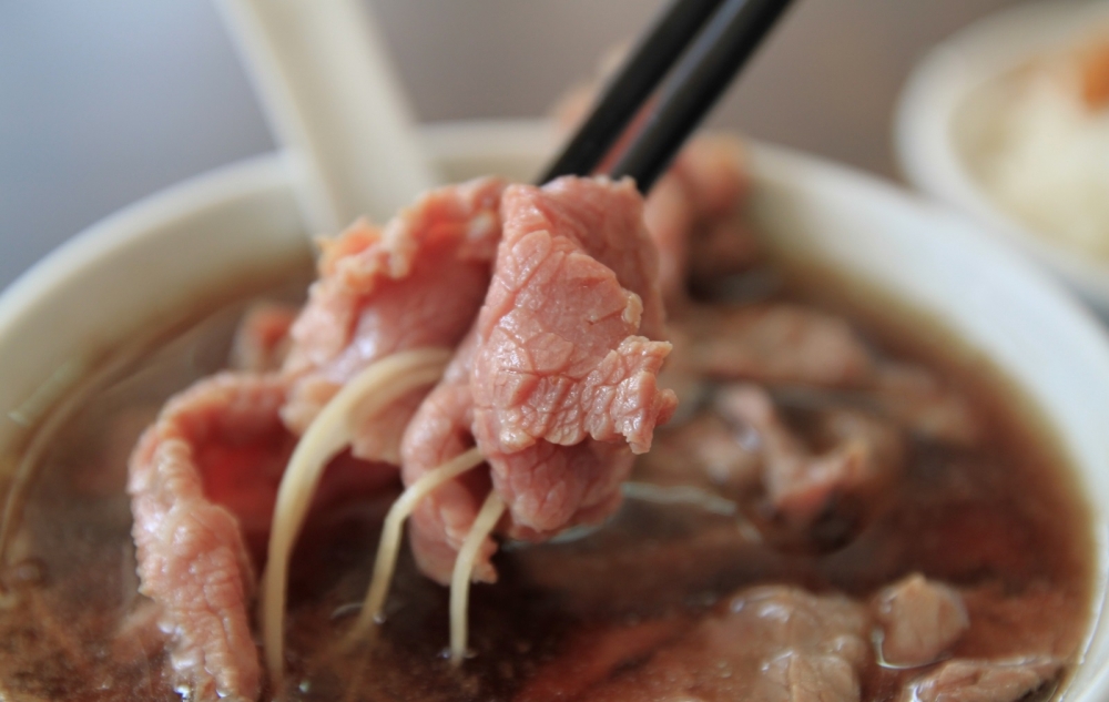 台南知名小吃清燙牛肉湯（圖片來源：臺南市政府觀光旅遊局提供）