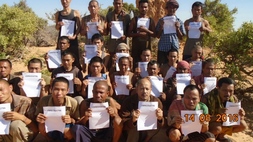 阿曼籍漁船「Naham 3」遭索國海盜綁架近5年，近日終於獲釋，被綁船員包含一名台灣籍輪機長及柬埔寨、中國、印尼、菲律賓和越南等26人。（翻攝自海洋無海盜）