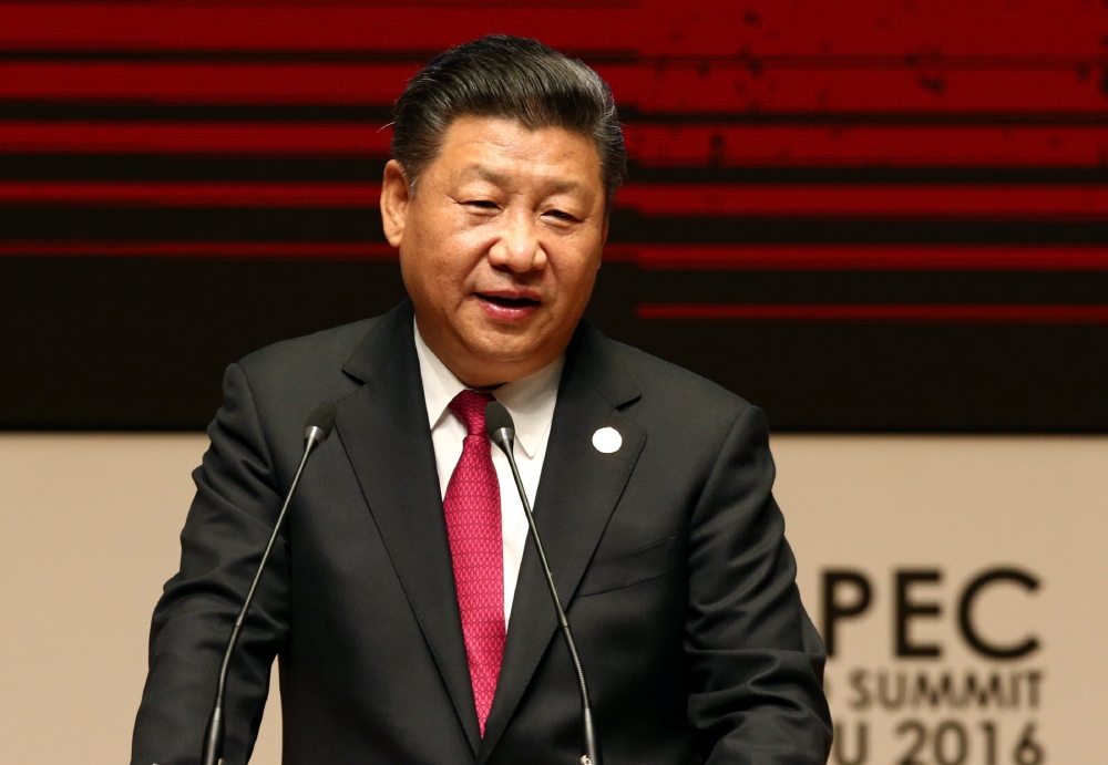 19日，中國國家主席習近平在亞太經合會（APEC）領袖高峰會上表示，中美關係正處於關鍵時刻。（湯森路透）