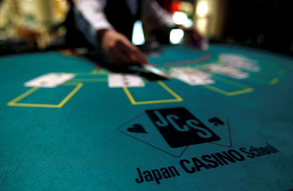 日本通過賭場解禁法案。（湯森路透）