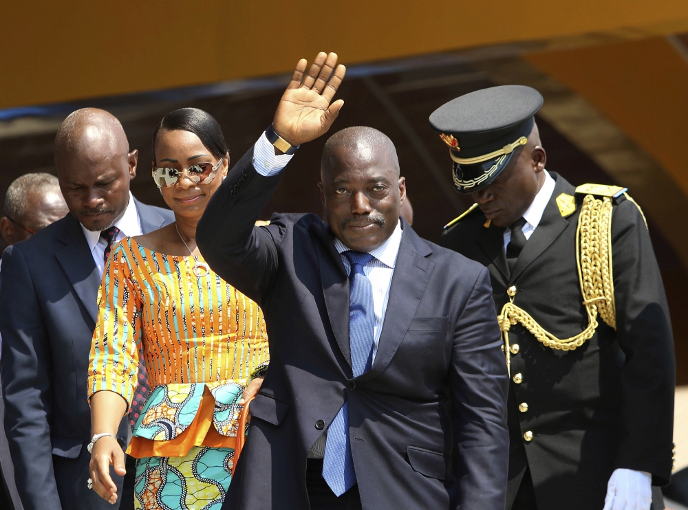 剛果民主共和國總統卡比拉。 （美聯社）