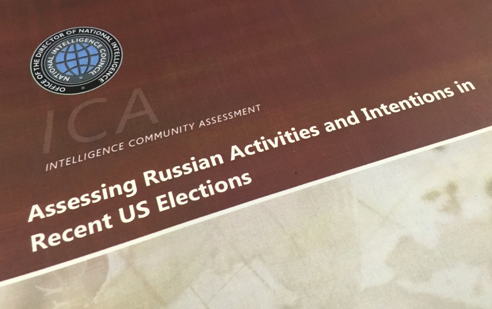 美國情報單位發布首份正式報告，指俄羅斯確實干預美國大選。（美聯社）