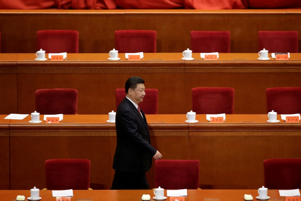 中國國家主席習近平將參加世界經濟論壇（WEF）。（湯森路透）