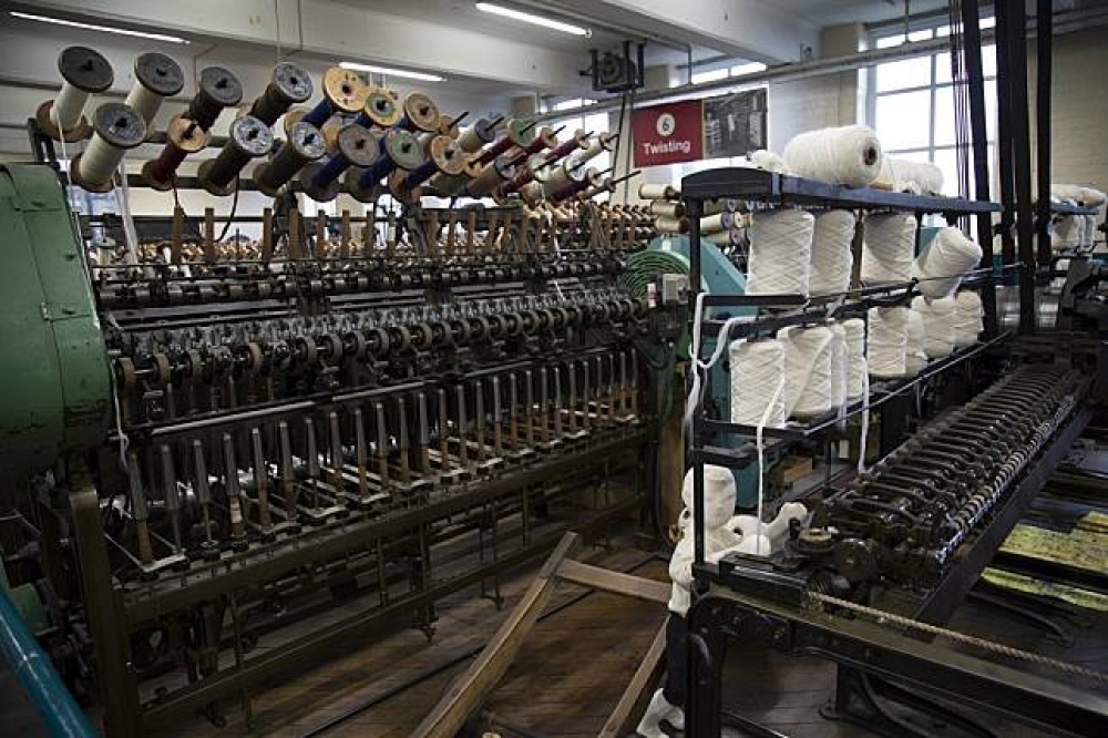 紡織業的器具。（翻攝自Public Domain Pictures）