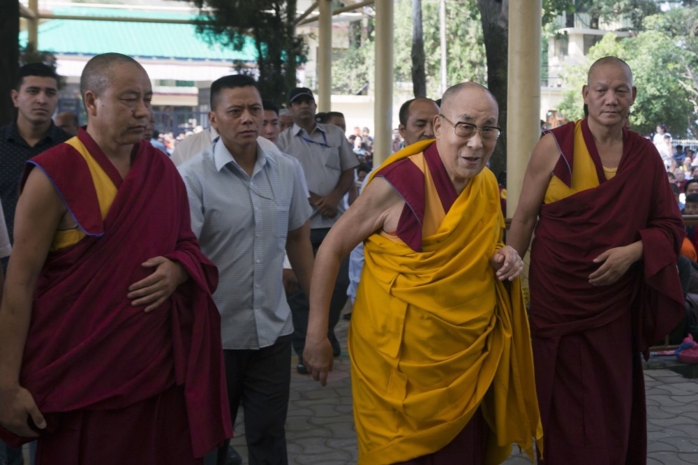 達賴喇嘛已流亡海外60年。（美聯社）