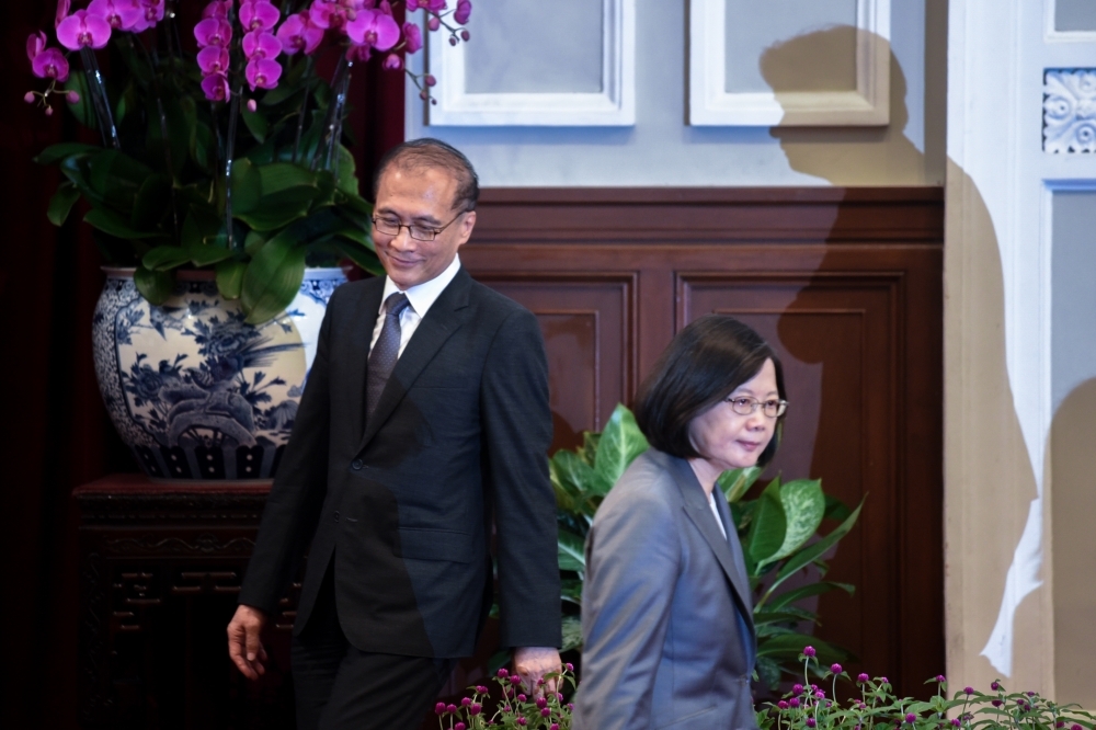 本屆亞太經合會（APEC）領導人峰會，去年起呼聲很高的前行政院長林全，出席APEC可能性很低，最終人選仍待蔡英文總統出訪返國再徵詢。（攝影：葉信菉）