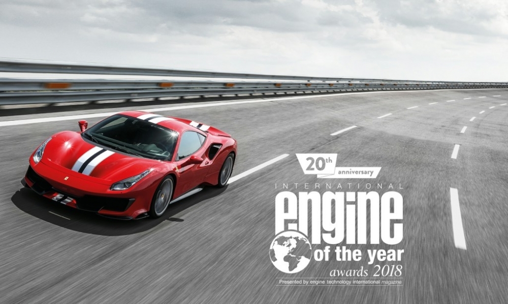 Ferrari法拉利3.9升V8渦輪增壓引擎即將問鼎20週年紀念「巔峰引擎大獎」。（圖片提供：臺灣蒙地拿）