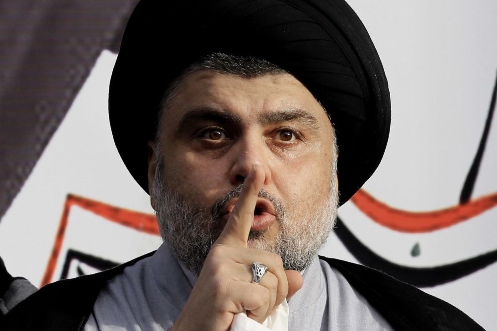 伊拉克的什葉派教派領袖薩德在2018年的國會大選中取得國會多數，準備執政。（美聯社）