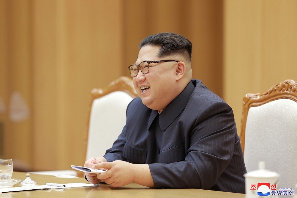 南北韓由於未簽署和平協議，嚴格來說仍處於交戰狀態。（湯森路透）