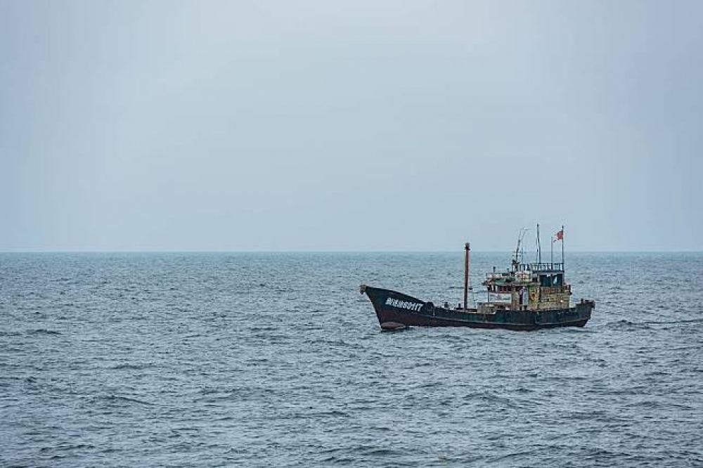 東港籍漁船「大鮪13號」，15日在麻六甲海域遭到印尼軍方登檢，並遭到扣留。圖僅為示意，非當事漁船。（圖片取自flickr，PROHonta Lin提供）