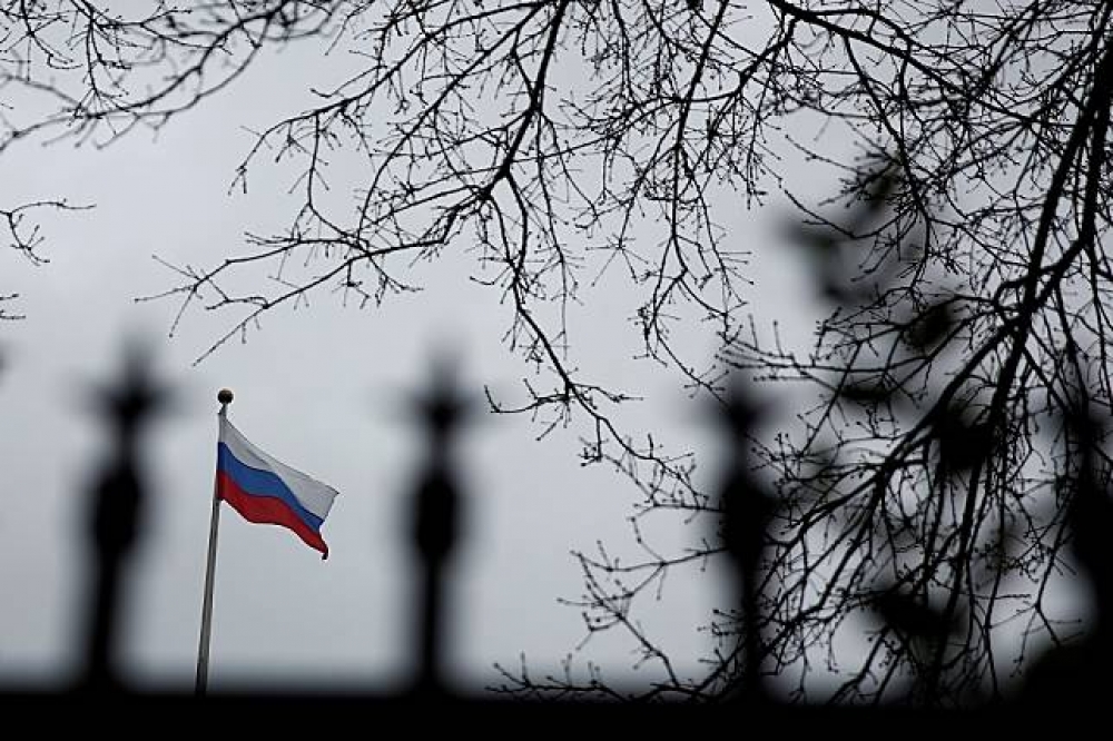 美國26日下令關閉位在西雅圖的俄國大使館，報復俄國毒殺前間諜。（湯森路透）