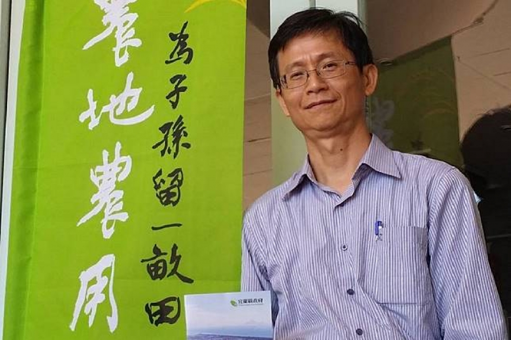 詹順貴是國內環境法知名律師，投入台灣重大環運數十年，「鬥士」形象鮮明。（圖片取自詹順貴臉書）