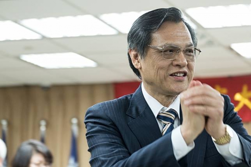 陳明通：台灣核心利益就是要保持自由民主的生活方式，以及不被併吞、能夠擁有決定自己未來前途的權利（攝影：	林家賢）