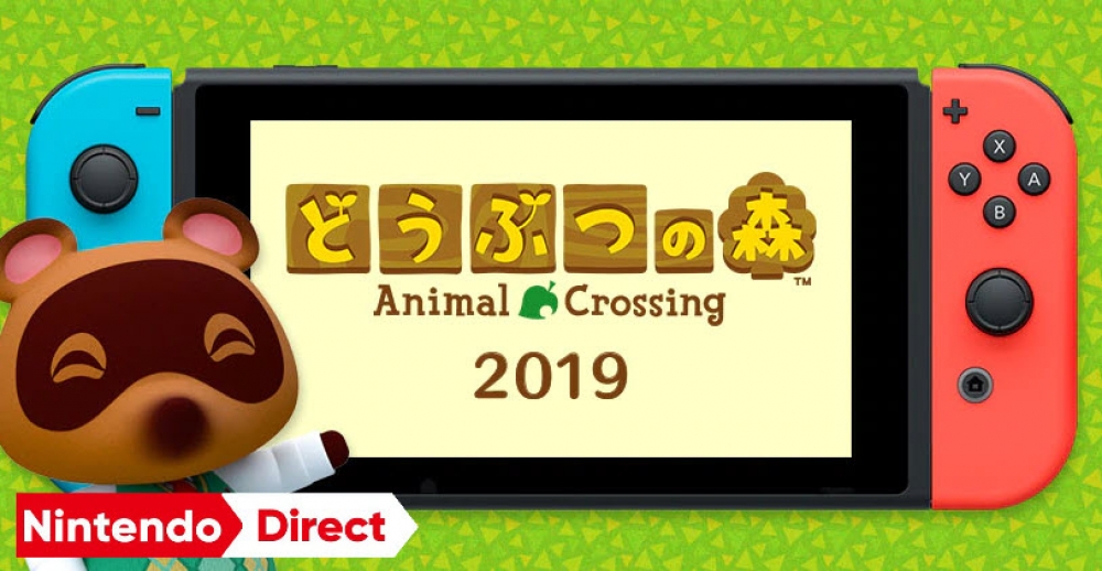 社交模擬遊戲《動物之森》預計將於2019年發售並且支援繁體中文。（圖片來源：Nintendo）