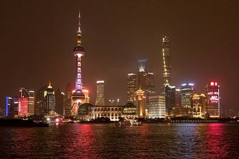 上海夜景（Andrew Sutherland＠CC.BY 2.0）