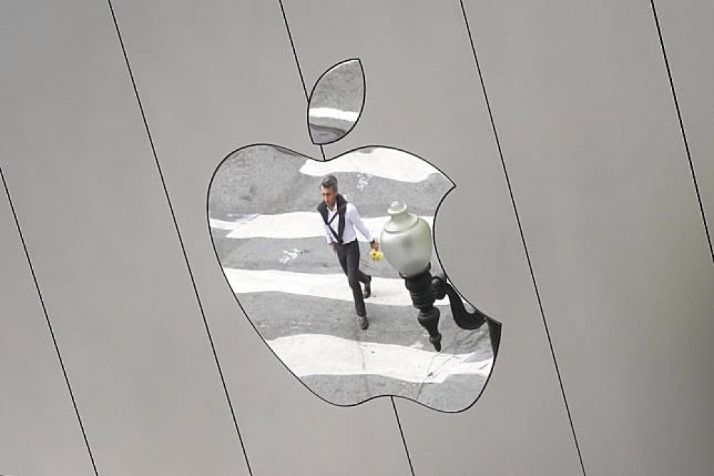 Apple被披露在英國澤西島成立新公司躲避課稅。（湯森路透）