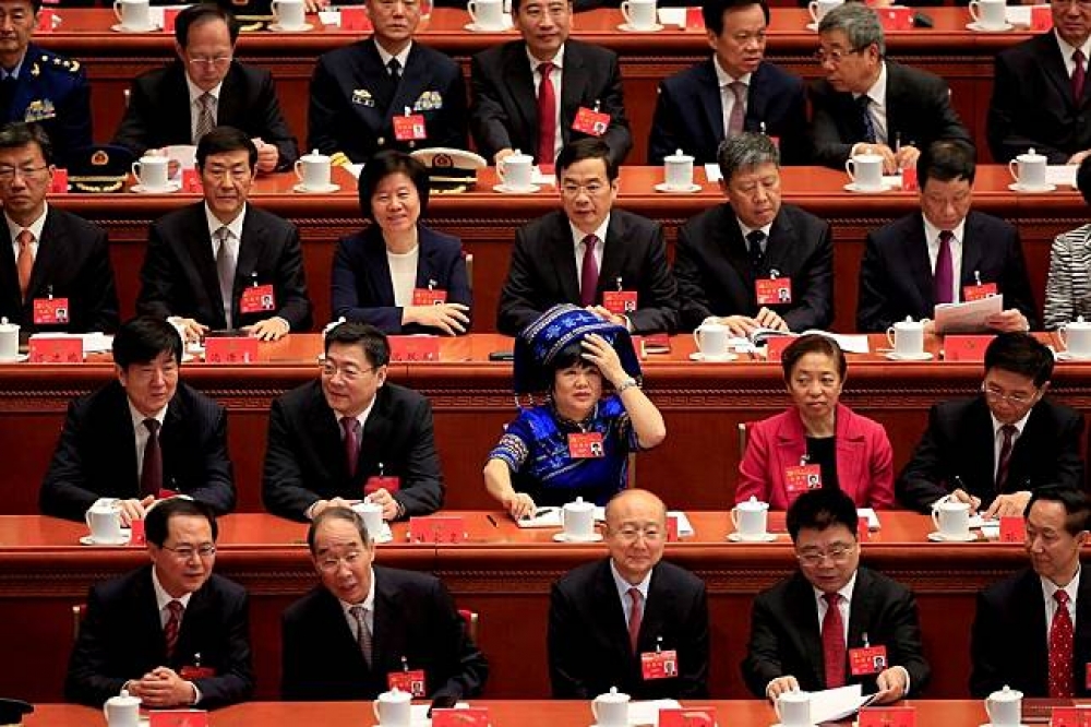 中共政治權力制度，變是常態，不變總是短暫。（湯森路透）