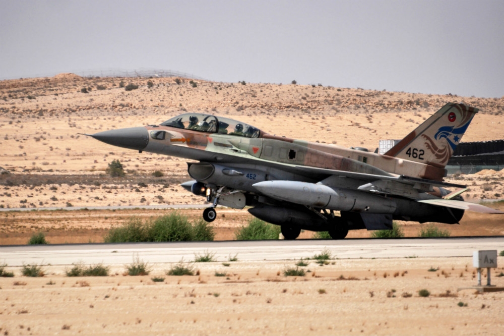 以色列現役F-16I型戰機。（圖片取自以色列空軍）