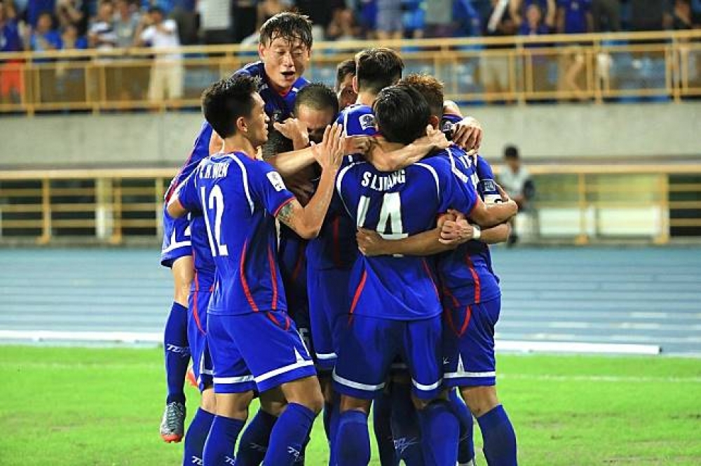 國際足球總會17日公布世界最新排名，台灣男足從上個月的第151名上升至143名，寫下歷史新高。（圖片取自中華民國足球協會臉書）
