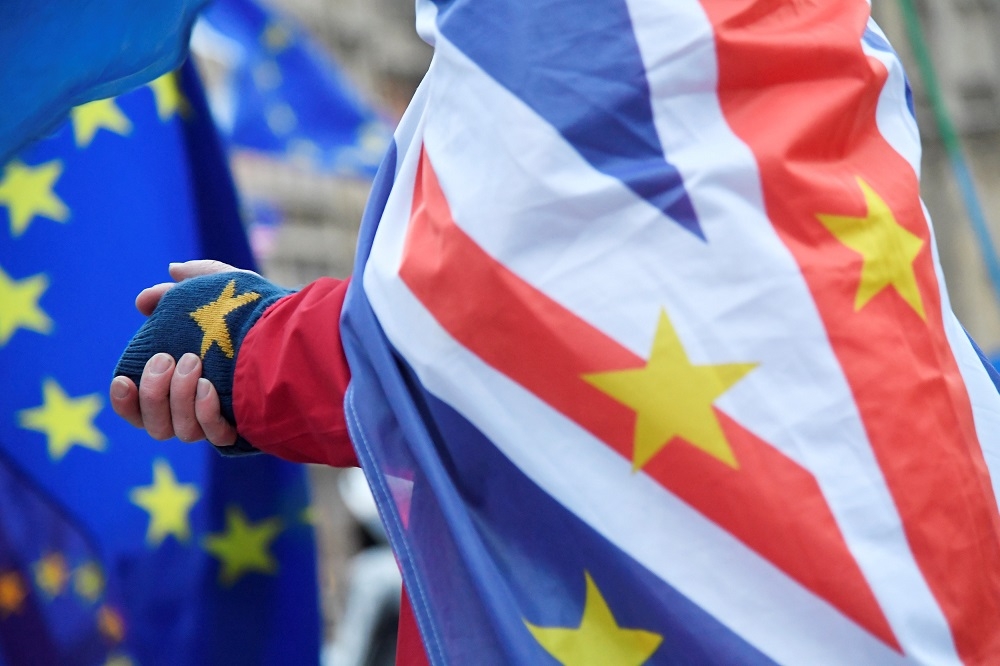 英國《脫歐協議草案》將在12月面臨國會審議。（湯森路透）