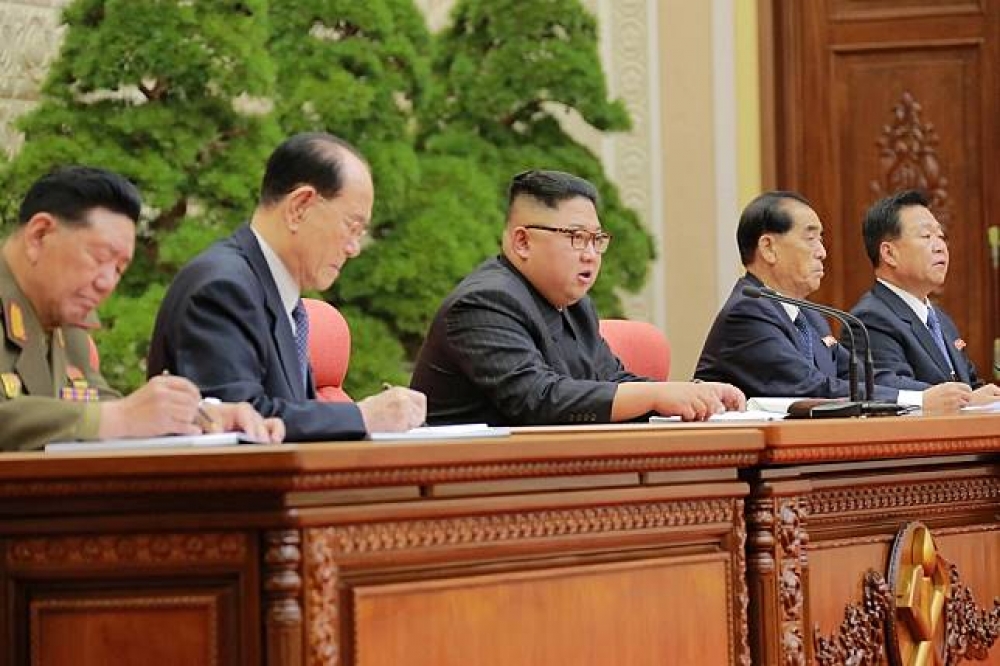 北韓領袖金正恩。（湯森路透）