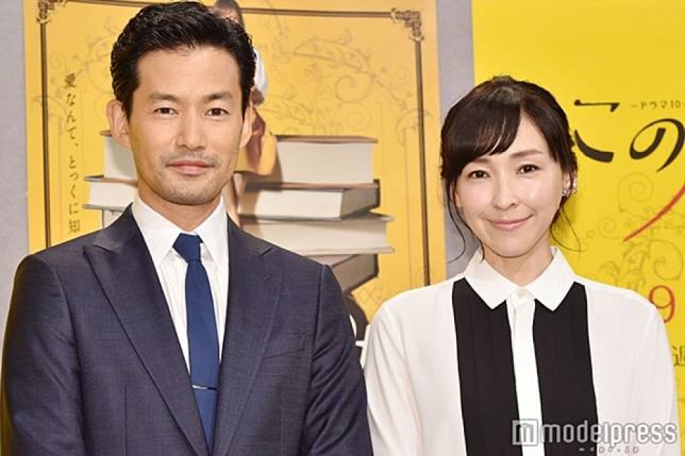 NHK連續劇《給你的聲音》主演竹野內豐（左）、麻生久美子（圖片取自モデルプレス）