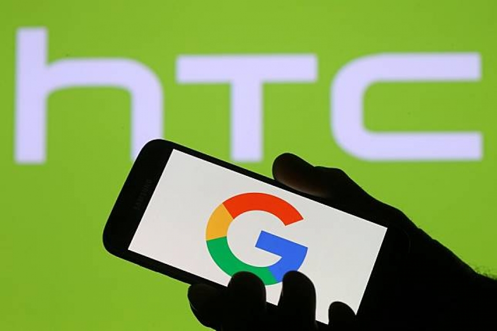 Google收購HTC手機部門，交易金額排第6。（湯森路透）