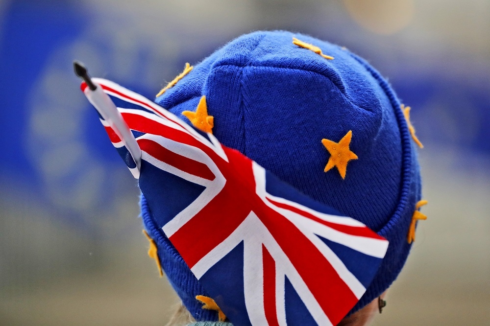 英國下議院將於15日投票表決脫歐協議。（美聯社）