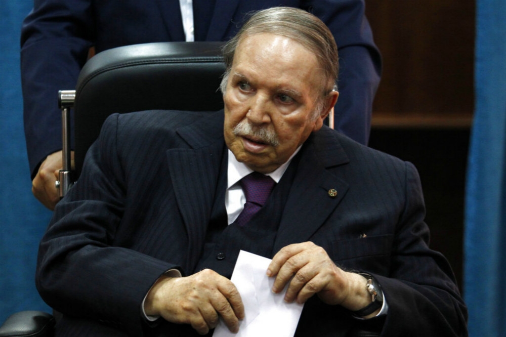 從1999年選上總統至今、阿爾及利亞現任總統包特夫里卡。（美聯社）