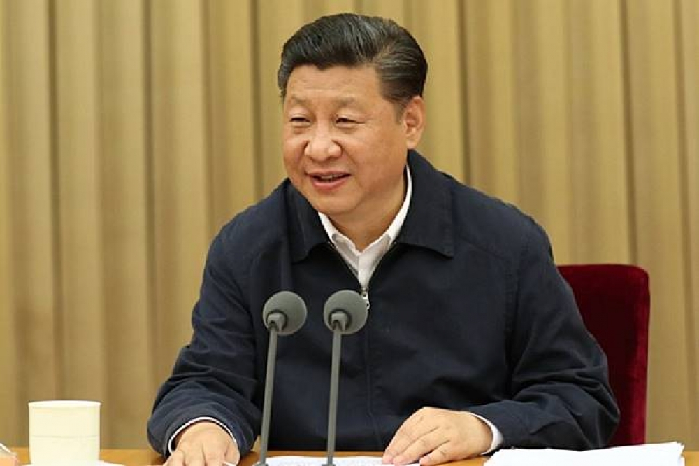 中國26、27日在北京舉行「省部級領導幹部研討班」，會後傳出中國國家主席習近平以口傳方式下達「四個不惜代價」指令，在十九大召開前，北京政壇情勢愈發緊張。（圖片取自新華社）