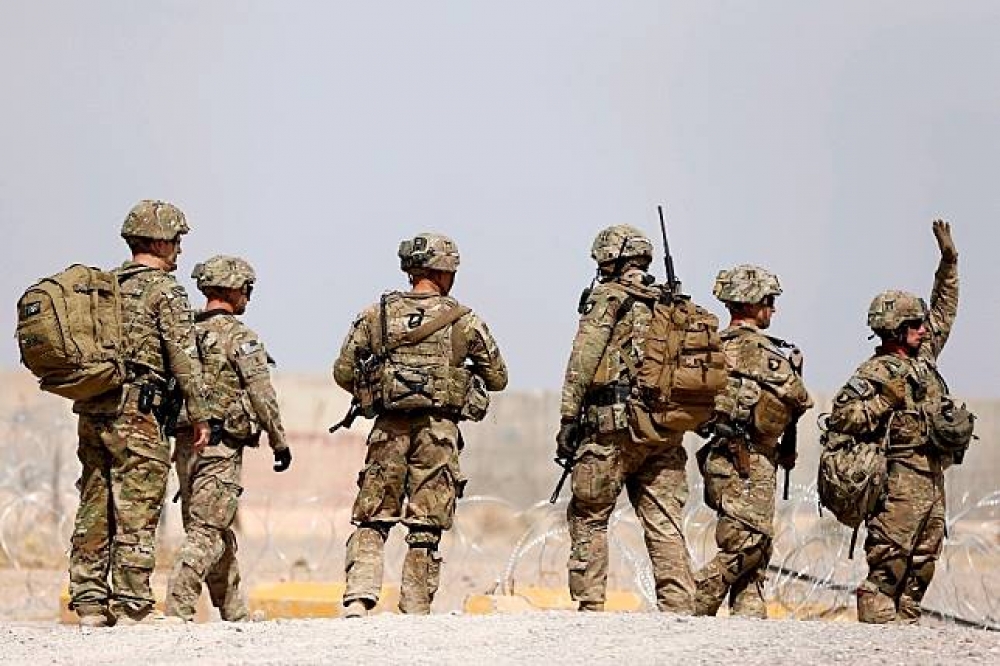 完整清點後，美國國防部公告駐阿富汗美軍人數。（湯森路透）