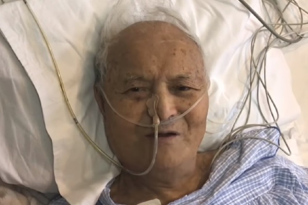 李銳在2018年4月4日因多重器官衰竭住進北京醫院治療，病情曾一度好轉，直至同年11月22日遭感冒患者傳染，病情惡化，於本月16日上午8時病逝北京，享壽102歲。。（翻攝《美國之音》）
