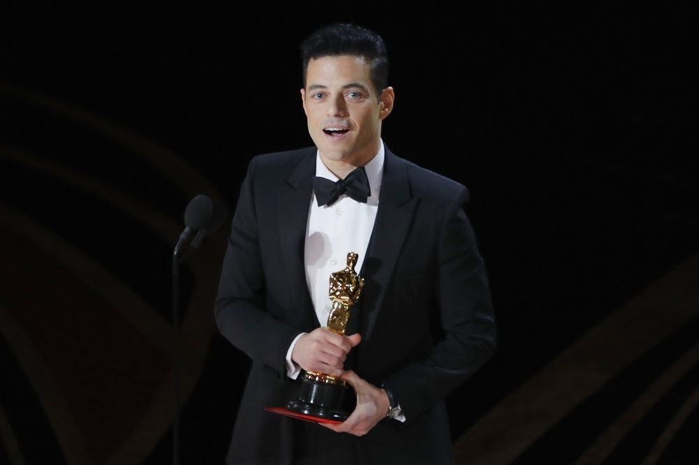 雷米馬利克以《波希米亞狂想曲》獲得第91屆奧斯卡最佳男主角（湯森路透）