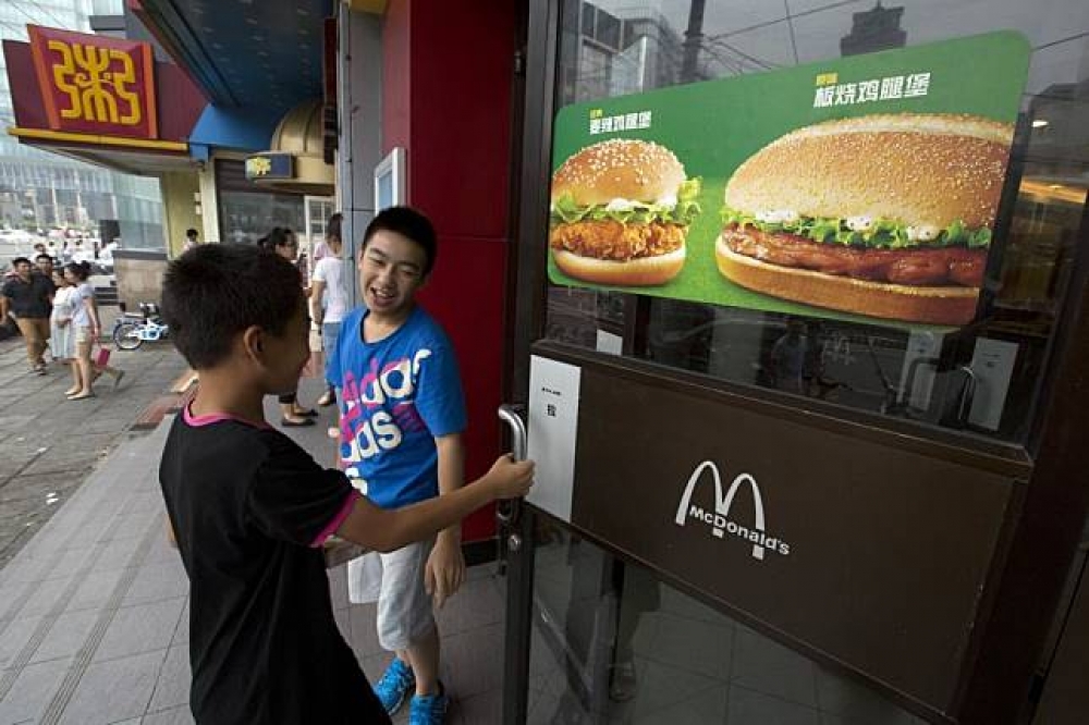 麥當勞中國展店計畫鎖定三、四線城市。（美聯社）