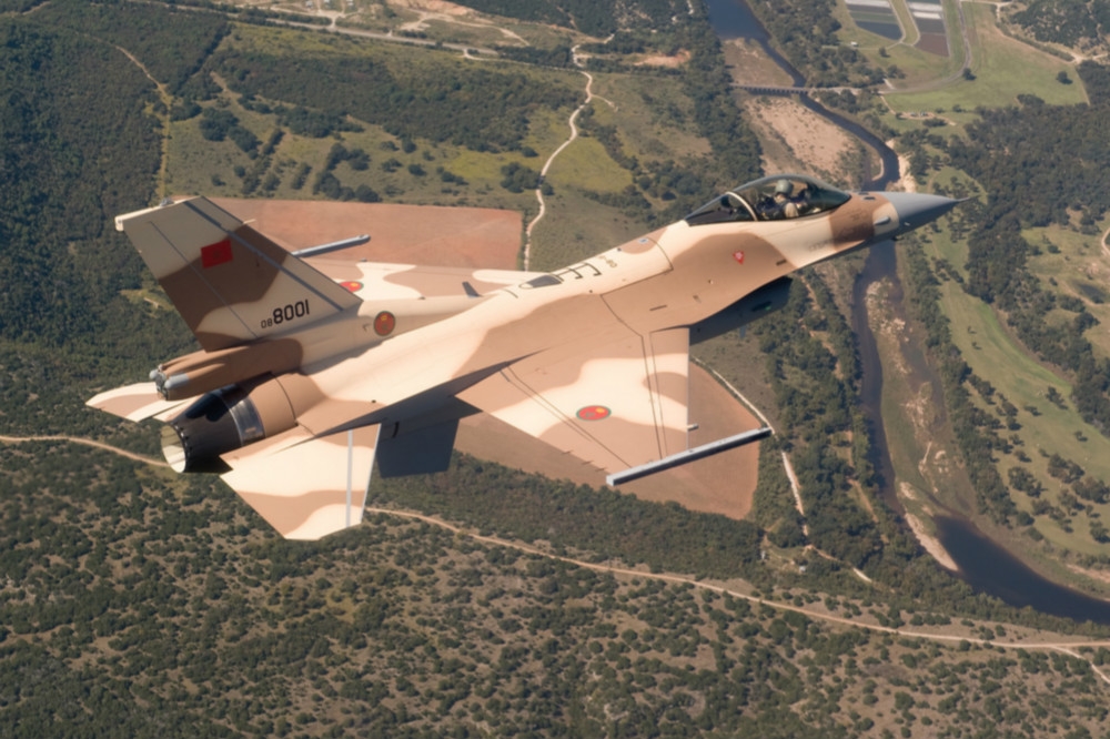摩洛哥空軍現役的F-16 C/D Block 52戰機。（圖片取自洛克希德馬丁）