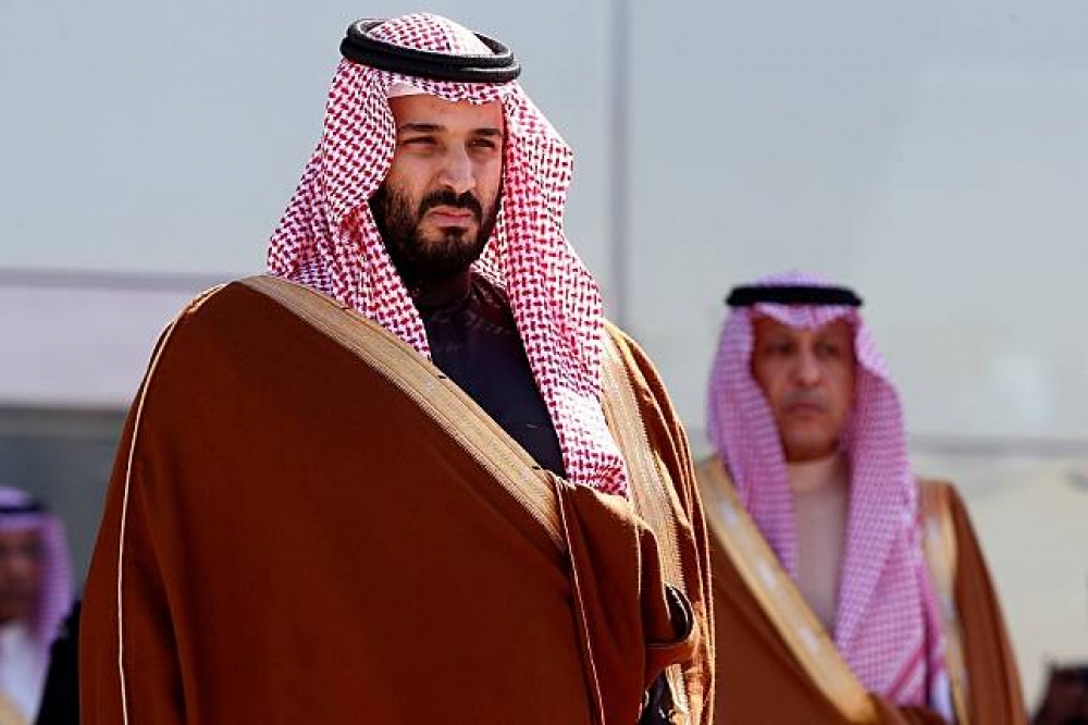 沙國王儲穆罕默德‧本‧薩勒曼（Mohammed bin Salman）。（湯森路透）