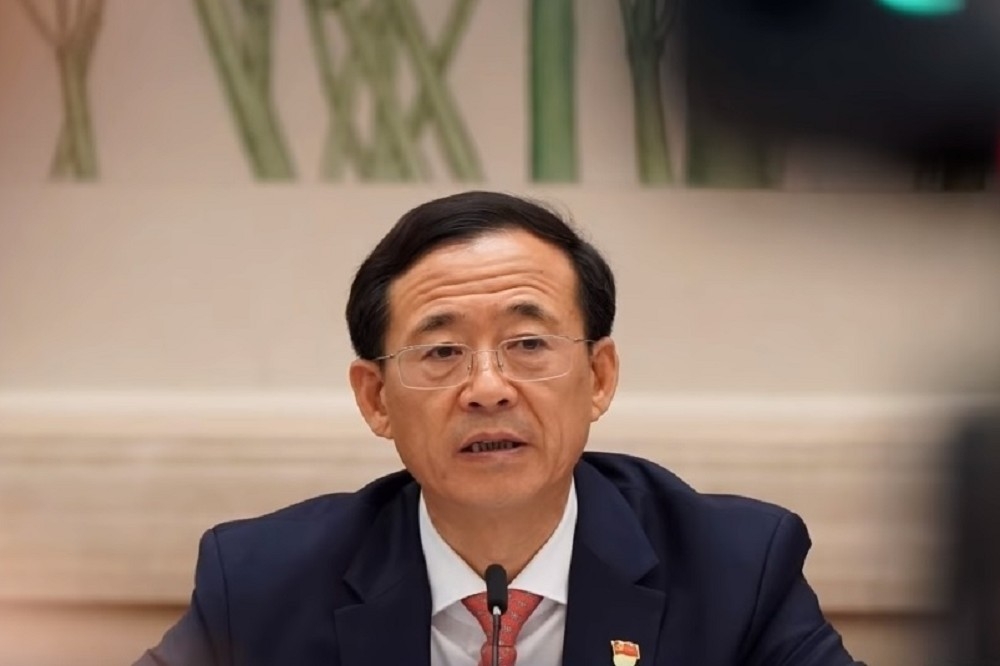 中國證監會前主席劉士余19日遭中紀委通報違法違紀。（取自影片）