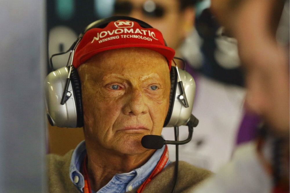 曾是F1三屆世界冠軍、奧地利傳奇車手勞達逝世。（美聯社）