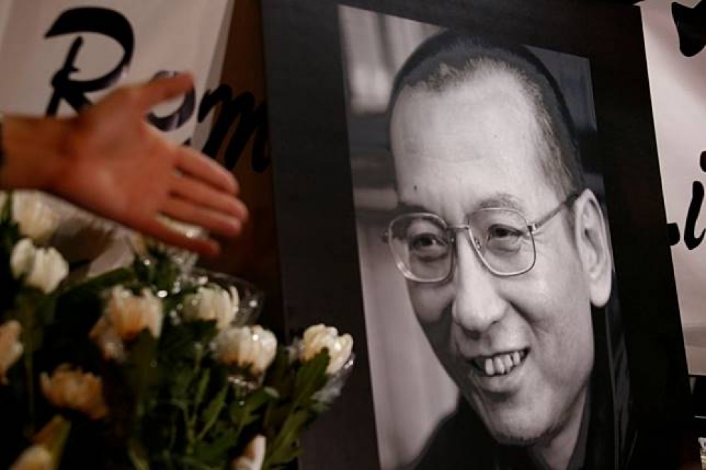 2010年諾貝爾和平獎得主劉曉波13日不幸辭世。（湯森路透）