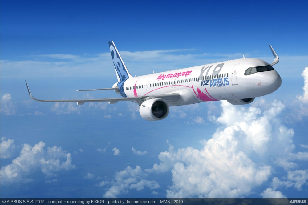 空巴公佈新機型A321 XLR，要在巴黎航展與波音一爭高下。（圖片取自Airbus官網）