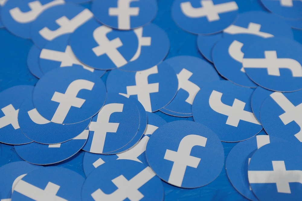 數據發現近年臉書用戶活動減少。（湯森路透）