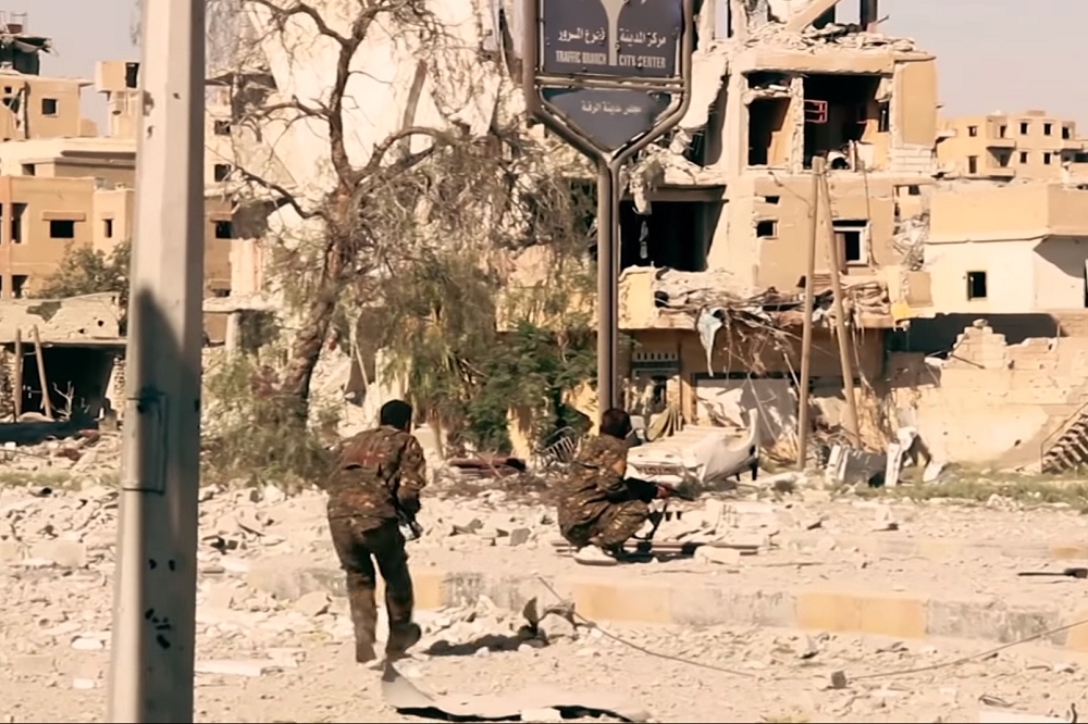 拉卡（Raqqa）曾是伊斯蘭國（Islamic State）位於敘利亞的根據地。（翻攝自YouTube）