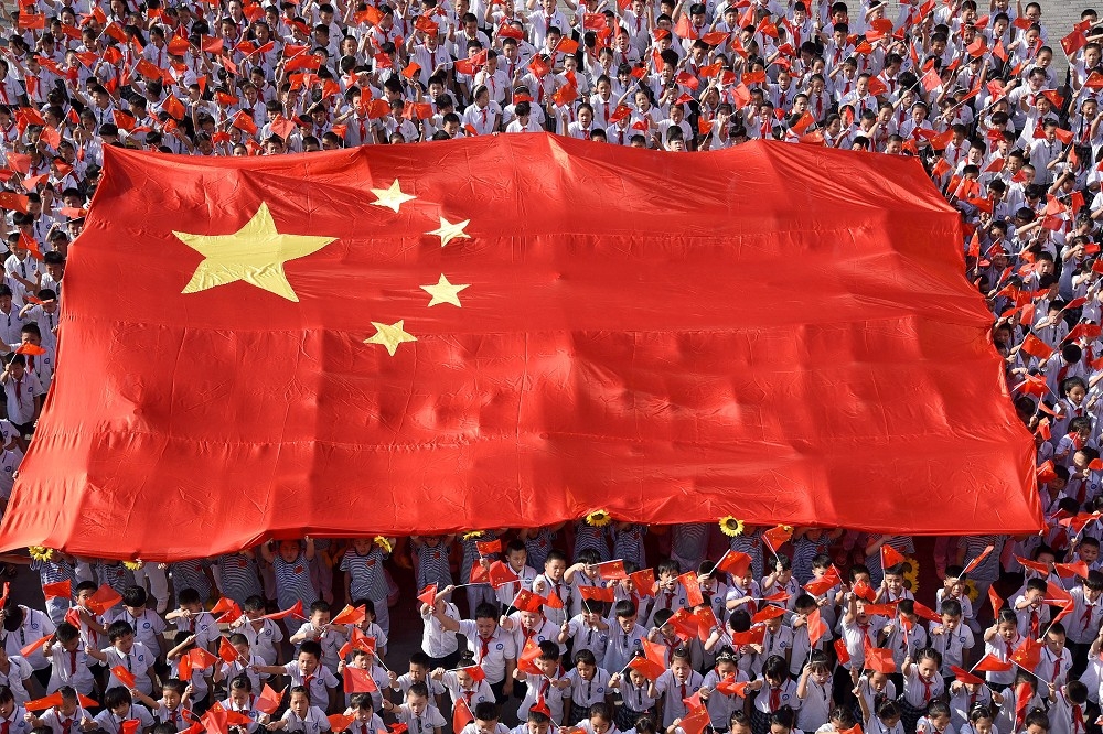 中國十一國慶將至，國台辦稱邀請台灣民眾參加。（湯森路透）