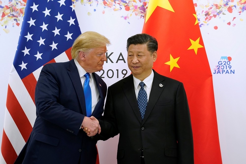 最合理的推斷，是習近平和川普私下約定「中國不血腥鎮壓，美國不支持港獨」的基本界線，算是有了共識。（湯森路透）