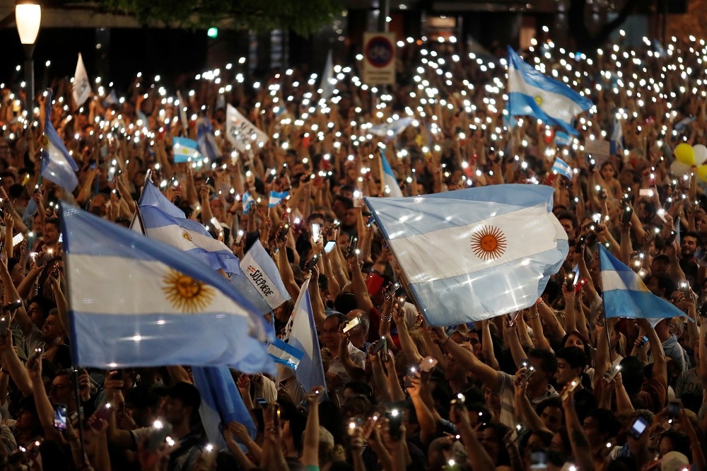 阿根廷27日舉行總統大選。（湯森路透）