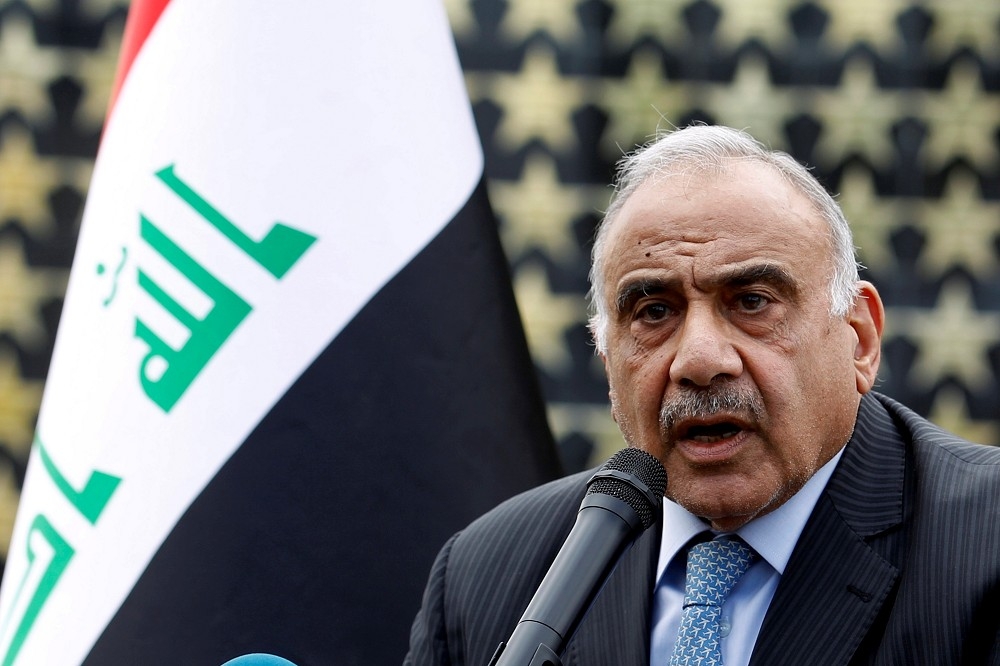 伊拉克總理阿卜杜勒-邁赫迪。（湯森路透）